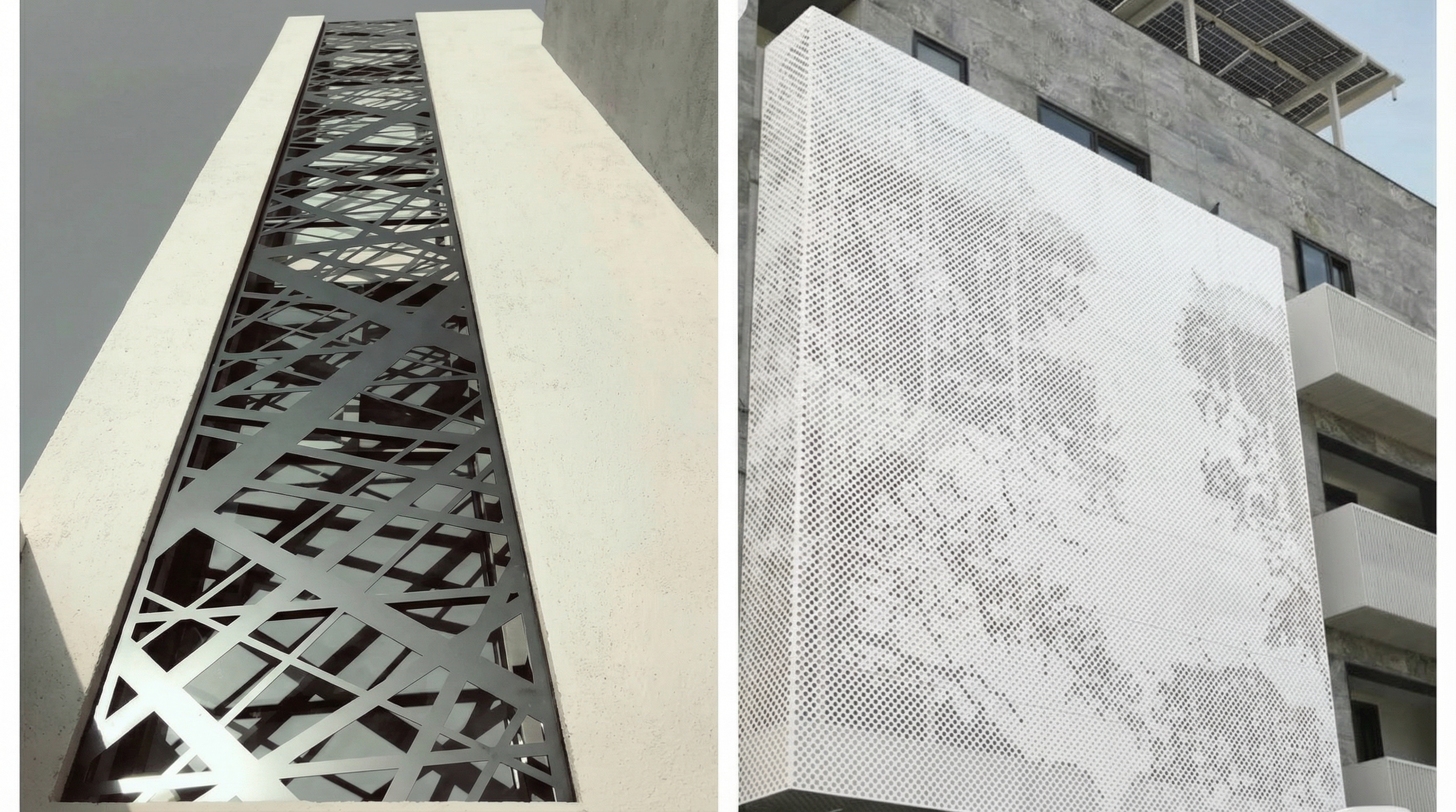 Fachada Microperforada